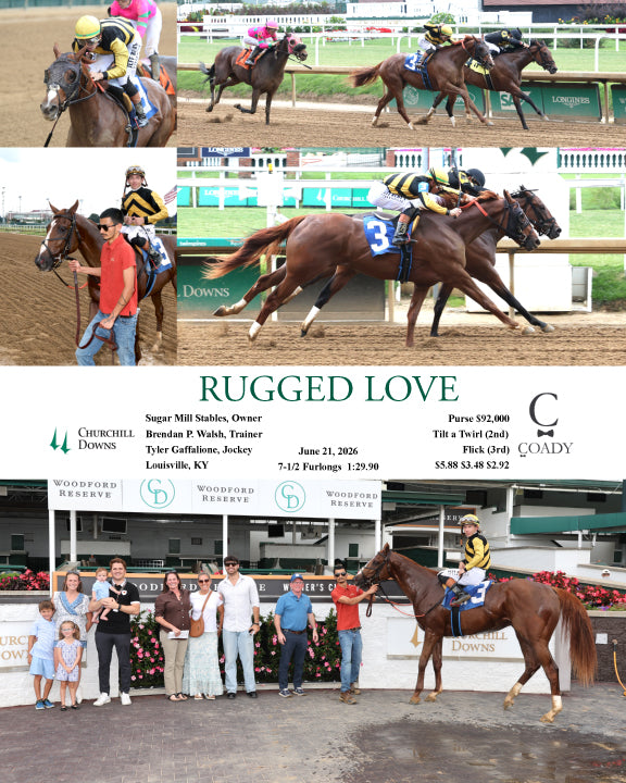 RUGGED LOVE - 062126 - Race 01 - CD