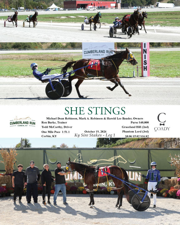 SHE STINGS - Ky Sire Stakes - Leg 1 - 10-19-26 - R01 - CLR