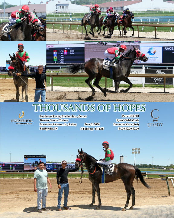 THOUSANDS OF HOPES - 060226 - Race 01 - IND