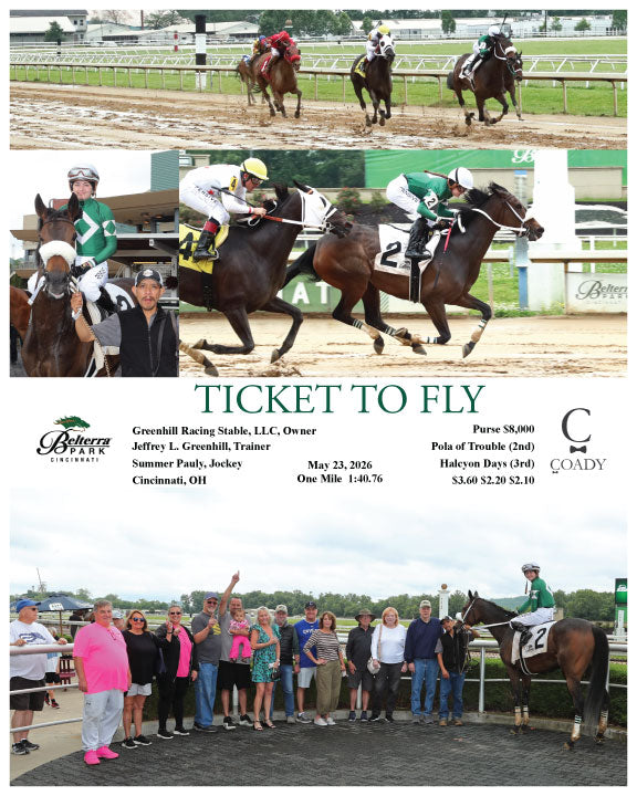 TICKET TO FLY - 052326 - Race 01 - BTP - Coady Media - Kurtis Coady Photography