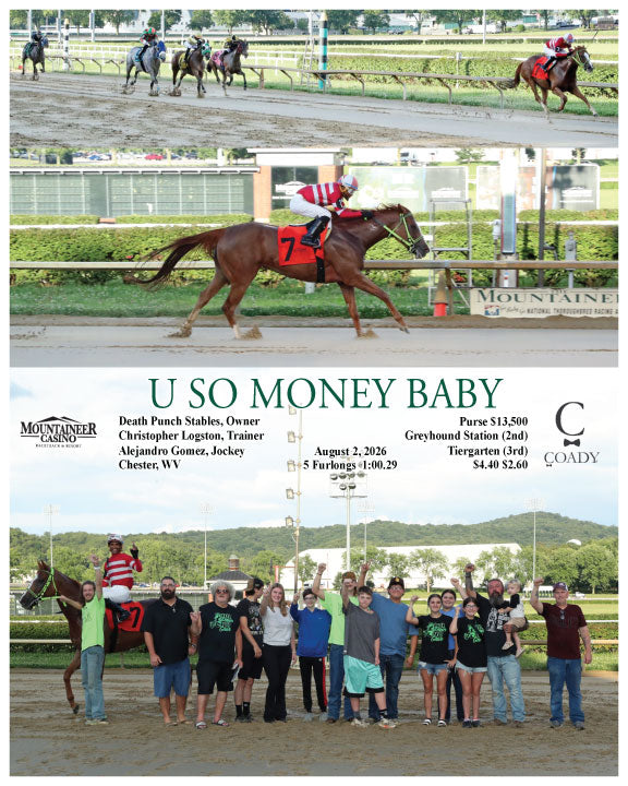 U SO MONEY BABY - 08-02-26 - R01 - MNR