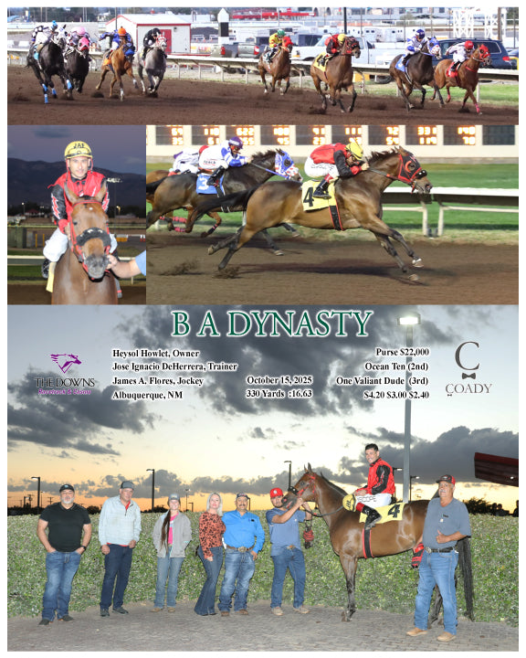 B A DYNASTY - 10-15-25 - R02 - ALB