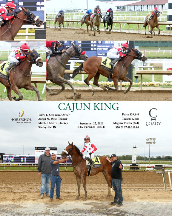 CAJUN KING - 09-22-26 - R02 - IND