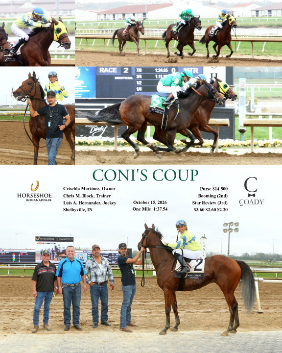 CONI'S COUP - 10-15-26 - R02 - IND