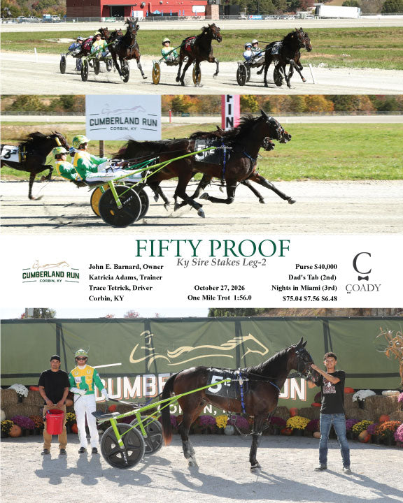 FIFTY PROOF - Ky Sire Stakes Leg-2 - 10-27-26 - R02 - CLR - Coady Media - Kurtis Coady Photography
