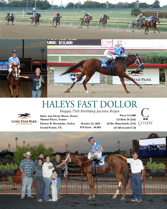 HALEYS FAST DOLLOR - Happy 75th Birthday Jacinto Reyes - 10-24-26 - R02 - LS - Coady Media - Kurtis Coady Photography
