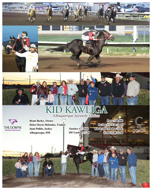 KID KAWLIGA - Albuquerque Juvenile Stakes - 10-17-26 - R02 - ALB