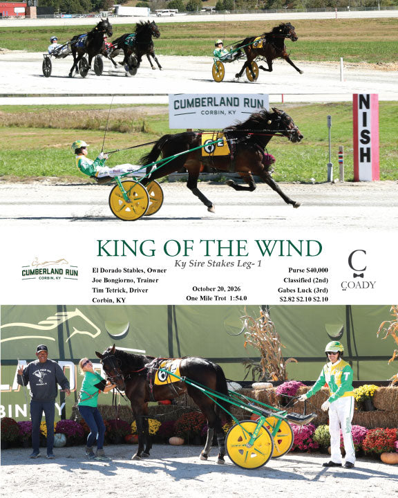 KING OF THE WIND - 102026 - Race 02 - CLR Ky Sire Stakes Leg- 1