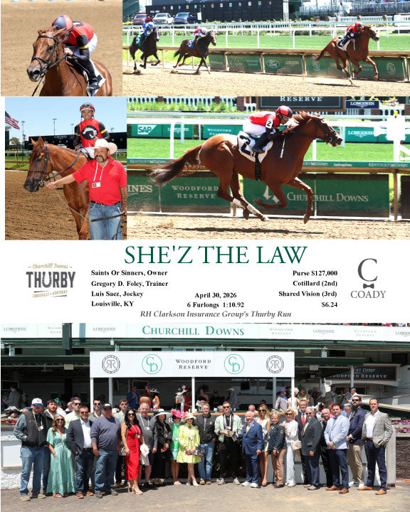 SHE'Z THE LAW - 043026 - Race 02 - CD - G - Coady Media - Kurtis Coady Photography