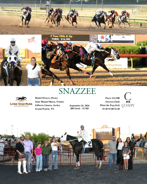 SNAZZEE - 092626 - Race 02 - LSP