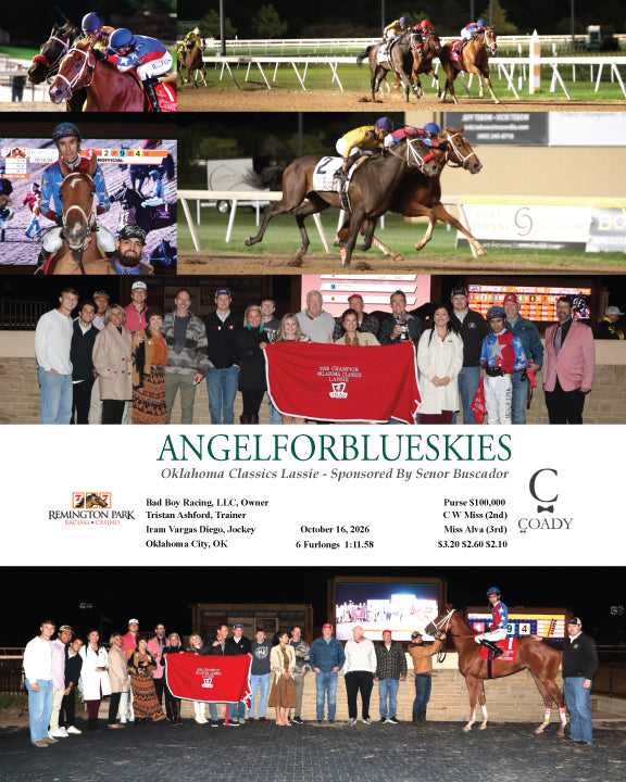 ANGELFORBLUESKIES - Oklahoma Classics Lassie - Sponsored By Senor Buscador - 10-16-26 - R03 - RP