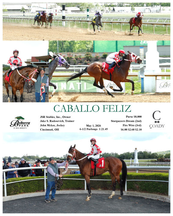 CABALLO FELIZ - 050126 - Race 03 - BTP - Coady Media - Kurtis Coady Photography