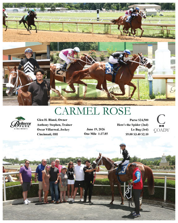 CARMEL ROSE - 061926 - Race 03 - BTP