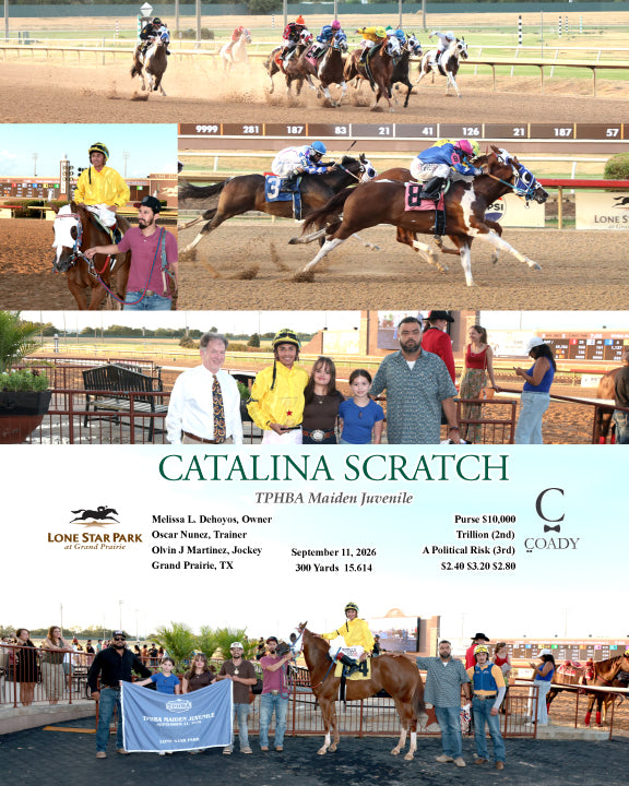 CATALINA SCRATCH - TPHBA Maiden Juvenile - 09-11-26 - R03 - LSP