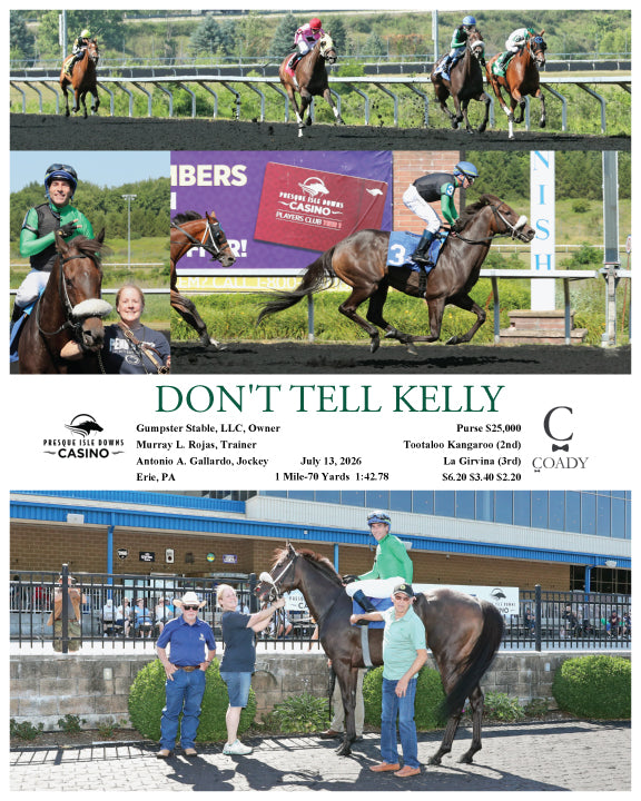 DON'T TELL KELLY - 07-13-26 - R03 - PID