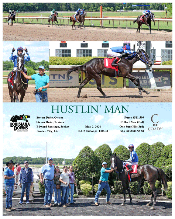 HUSTLIN' MAN - 05-02-26 - R03 - LAD