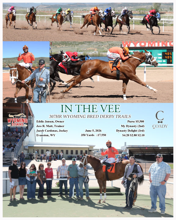 IN THE VEE - 307HR WYOMING BRED DERBY TRAILS - 06-05-26 - R03 - WYO