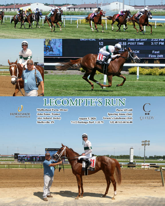 LECOMPTE'S RUN - 08-05-26 - R03 - IND