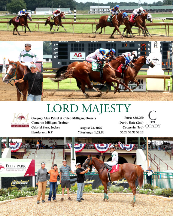 LORD MAJESTY - 082226 - Race 03 - ELP