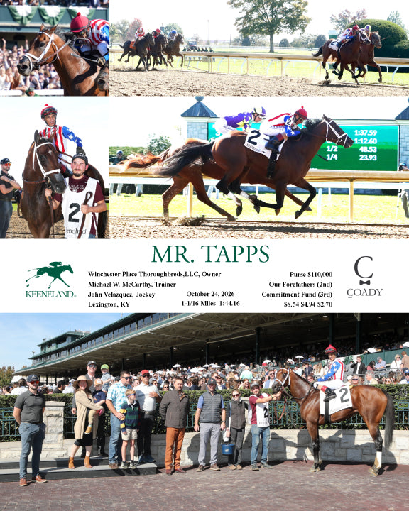 MR. TAPPS - 102426 - Race 03 - KEE - Coady Media - Kurtis Coady Photography