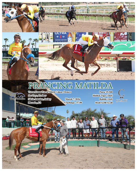 PRANCING MATILDA - 03-07-26 - R03 - TUP - Coady Media - Kurtis Coady Photography