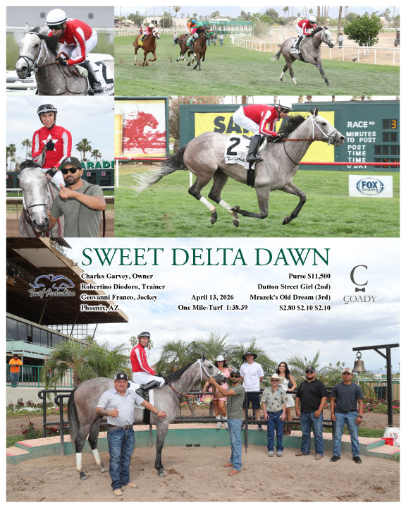 SWEET DELTA DAWN - 04-13-26 - R03 - TUP - Coady Media - Kurtis Coady Photography