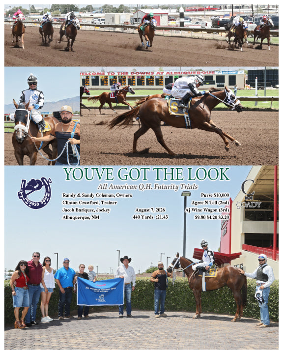 YOUVE GOT THE LOOK - All American Q.H. Futurity Trials - 08-07-26 - R03 - RUI