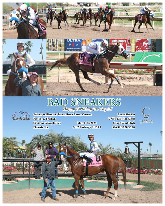 BAD SNEAKERS - Happy Birthday Joe Toye!!! - 03-26-26 - R04 - TUP - Coady Media - Kurtis Coady Photography