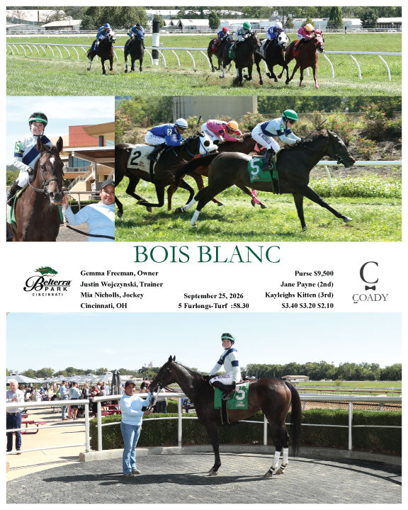 BOIS BLANC - 092526 - Race 04 - BTP