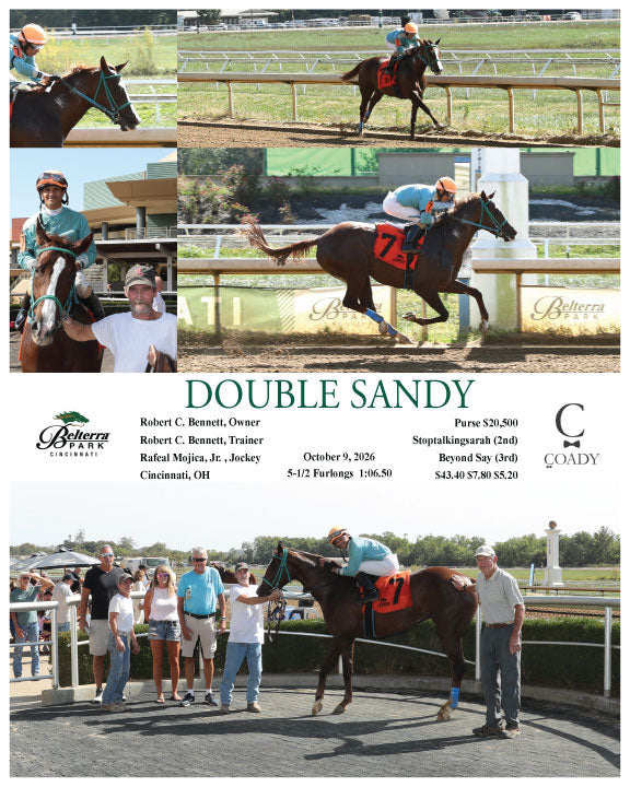 DOUBLE SANDY - 100926 - Race 04 - BTP