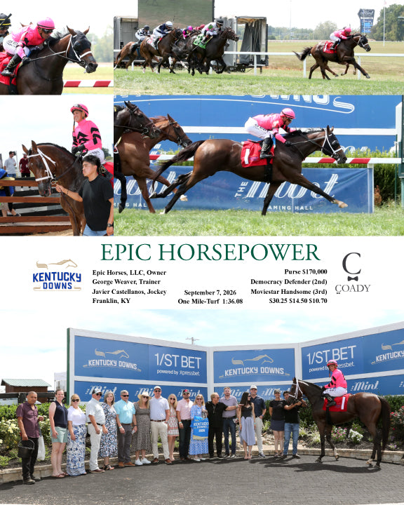 EPIC HORSEPOWER - 090726 - Race 04 - KD