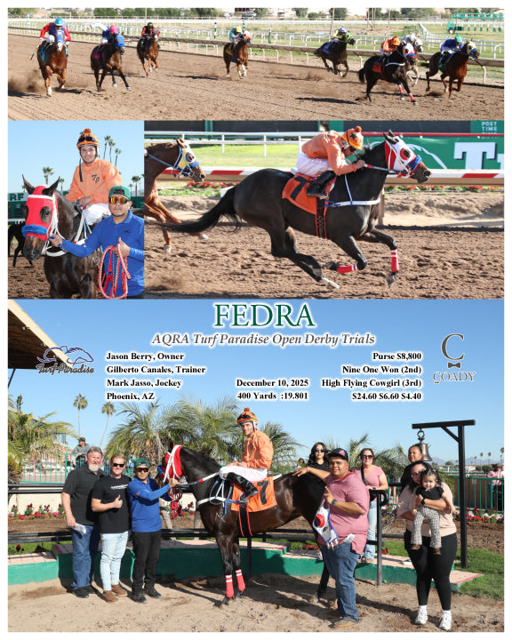 FEDRA - AQRA Turf Paradise Open Derby Trials - 12-10-25 - R04 - TUP