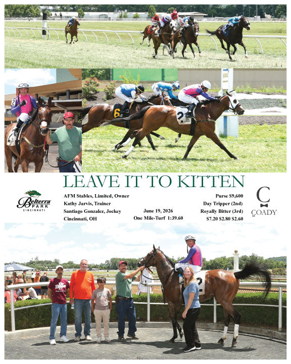 LEAVE IT TO KITTEN - 061926 - Race 04 - BTP