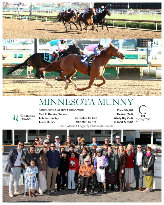 MINNESOTA MUNNY - 112825 - Race 04 - CD - Group