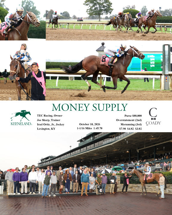 MONEY SUPPLY - 101026 - Race 04 - KEE