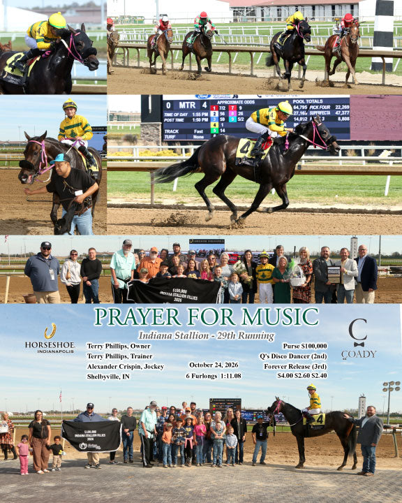 PRAYER FOR MUSIC - Indiana Stallion - 29th Running - 10-24-26 - R04 - IND - Coady Media - Kurtis Coady Photography