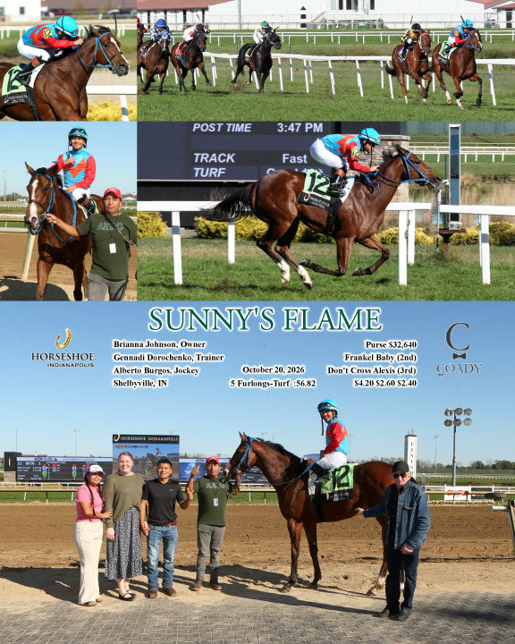 SUNNY'S FLAME - 10-20-26 - R04 - IND
