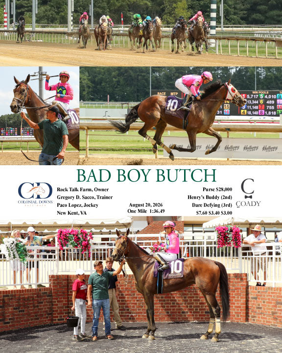 BAD BOY BUTCH - 08-20-26 - R05 - CNL