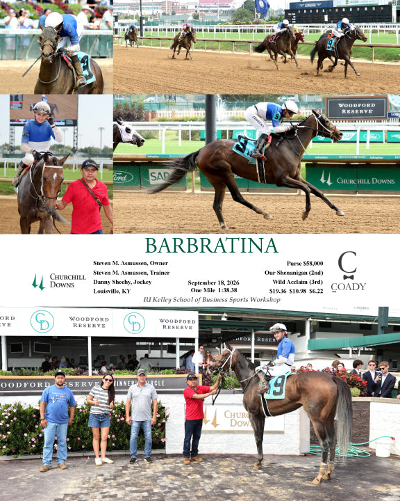 BARBRATINA - 091826 - Race 05 - CD