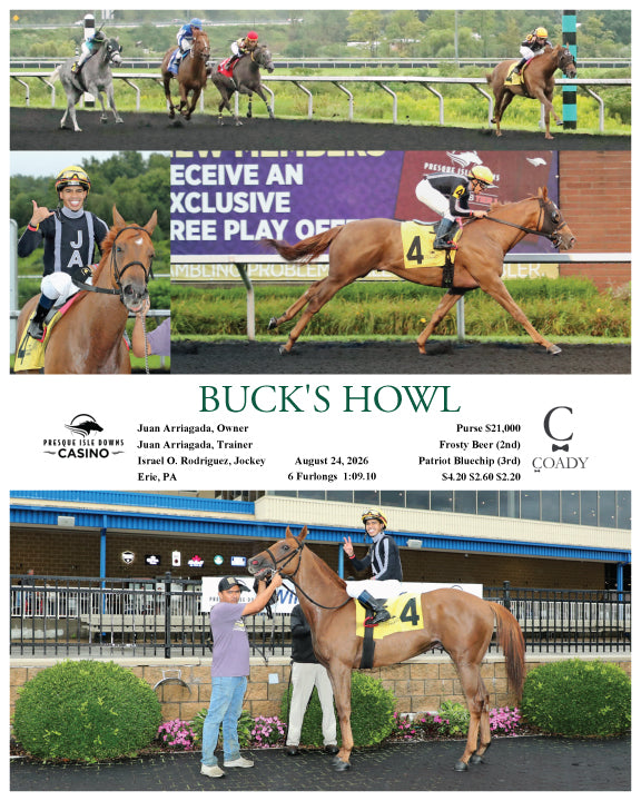 BUCK'S HOWL - 08-24-26 - R05 - PID
