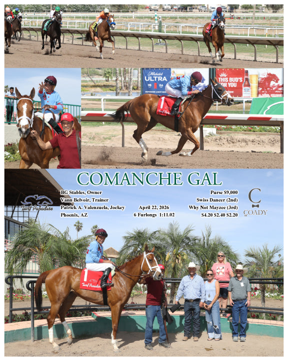 COMANCHE GAL - 04-22-26 - R05 - TUP - Coady Media - Kurtis Coady Photography