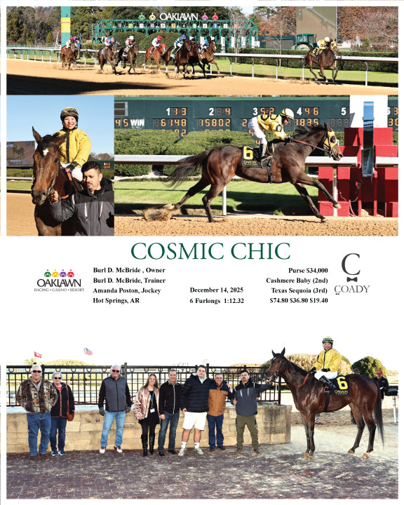COSMIC CHIC - 121425 - Race 05 - OP