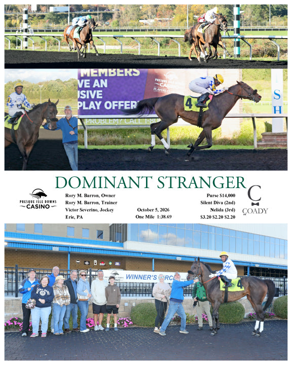 DOMINANT STRANGER - 10-05-26 - R05 - PID