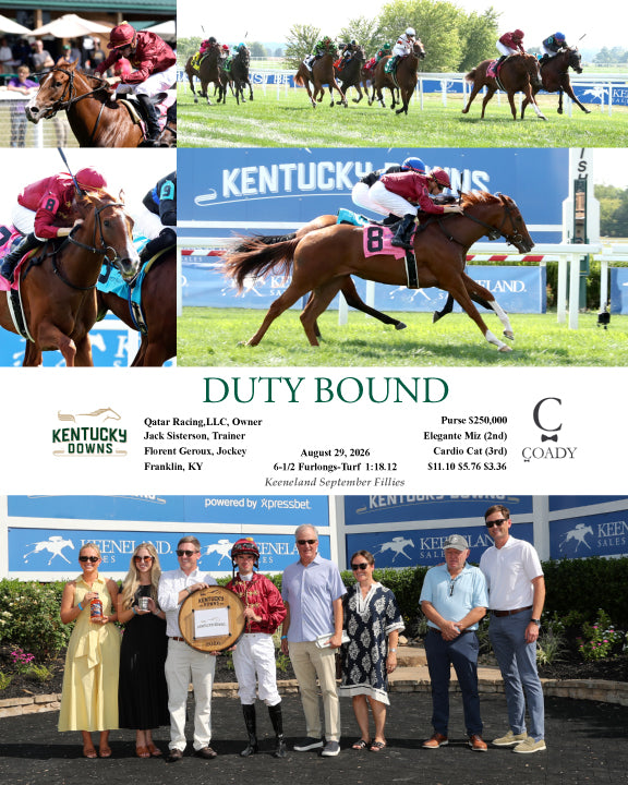 DUTY BOUND - 082926 - Race 05 - KD