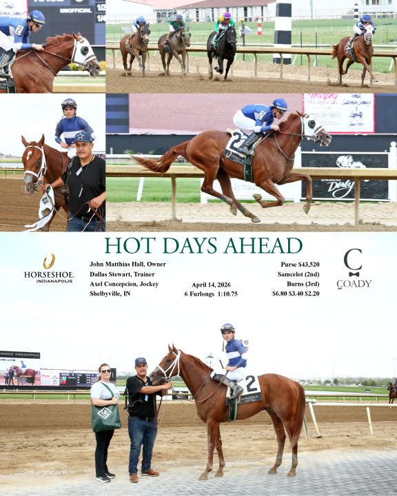 HOT DAYS AHEAD - 041426 - Race 05 - IND - Coady Media - Kurtis Coady Photography