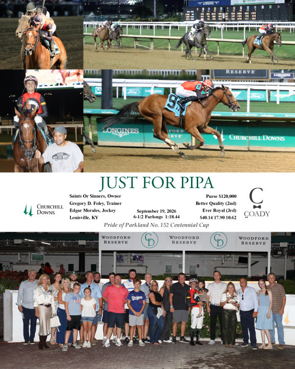 JUST FOR PIPA - 091926 - Race 05 - CD - Group