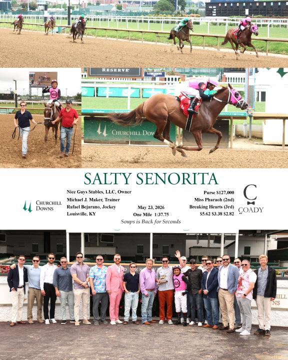 SALTY SENORITA - 052326 - Race 05 - CD - Group - Coady Media - Kurtis Coady Photography