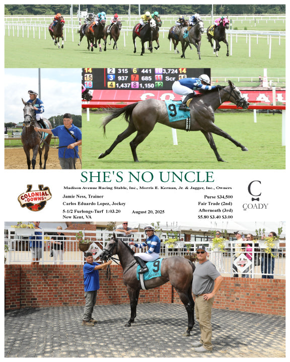SHE'S NO UNCLE - 08-20-25 - R05 - CNL - Coady Media - Kurtis Coady Photography