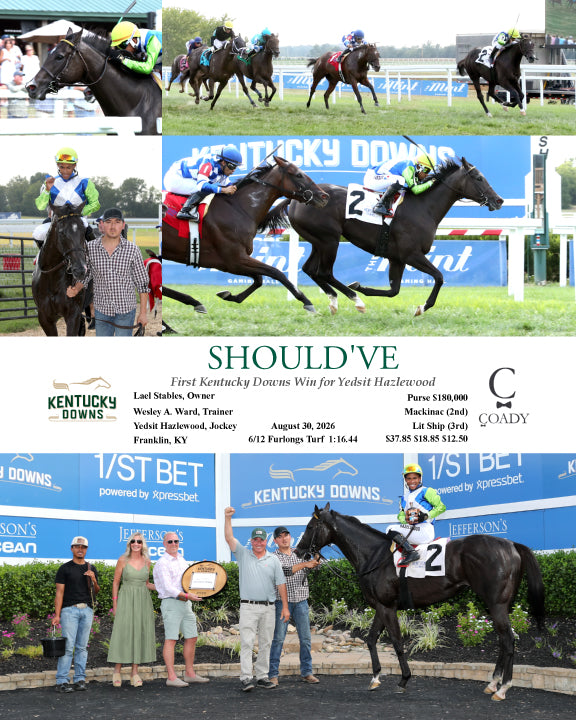 SHOULD'VE - 083026 - Race 05 - KD