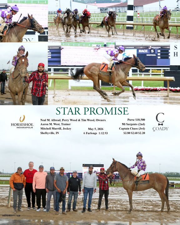 STAR PROMISE - 05-05-26 - R05 - IND - Coady Media - Kurtis Coady Photography